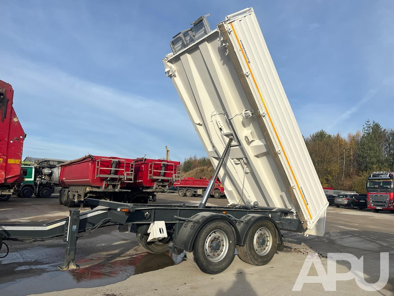 Tipper trailer PRZYCZEPA SCHWARZMÜLLER: picture 9