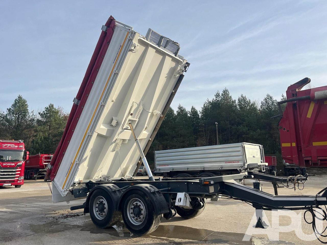 Tipper trailer PRZYCZEPA SCHWARZMÜLLER: picture 12