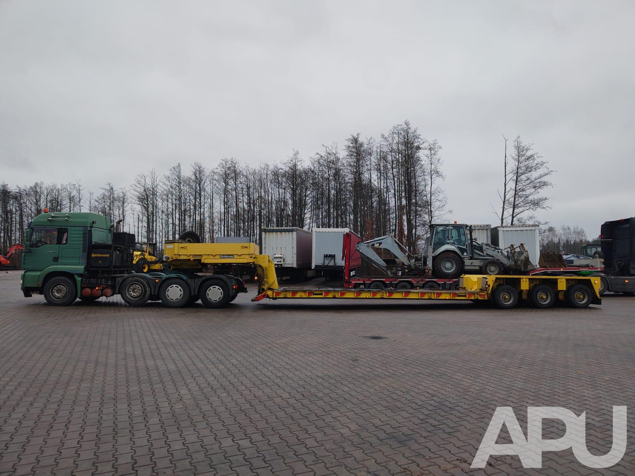 Man 26.463+ Goldhofer Tiefbett kpl - Tractor unit, Low loader semi-trailer: picture 2 Man 26.463+ Goldhofer Tiefbett kpl - Tractor unit, Low loader semi-trailer: picture 2