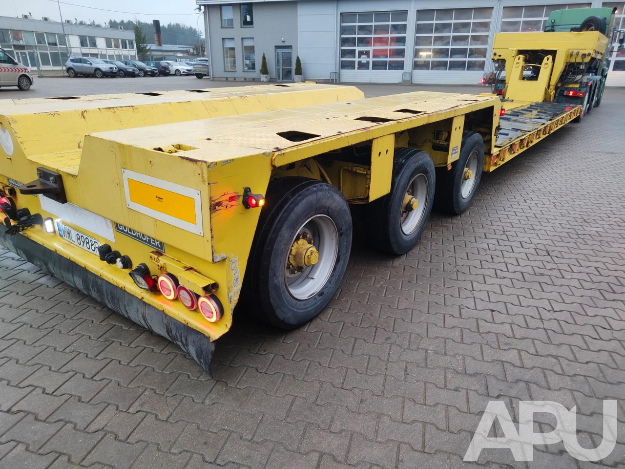 Man 26.463+ Goldhofer Tiefbett kpl - Tractor unit, Low loader semi-trailer: picture 5 Man 26.463+ Goldhofer Tiefbett kpl - Tractor unit, Low loader semi-trailer: picture 5