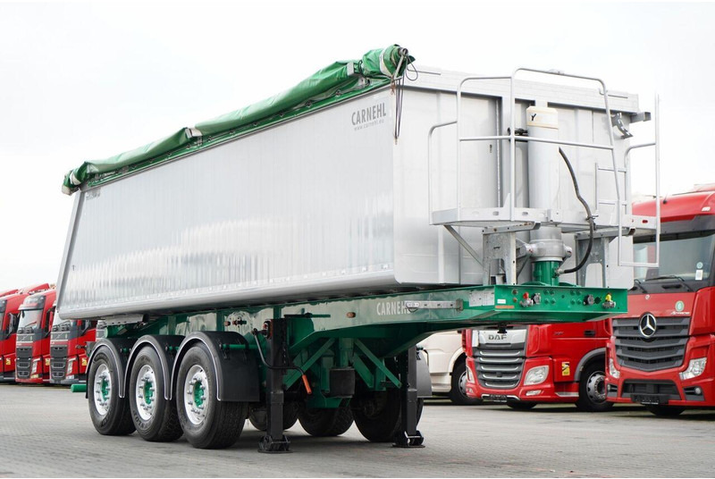 Carnehl WYWROTKA 24 M3 / 5 200 KG !! / MAŁO UŻYWANA / OŚ PODNOSZONA / AL - Tipper semi-trailer: picture 1 Carnehl WYWROTKA 24 M3 / 5 200 KG !! / MAŁO UŻYWANA / OŚ PODNOSZONA / AL - Tipper semi-trailer: picture 1