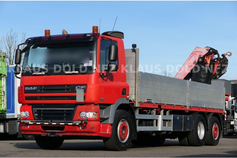 DAF CF 85.480 - Flatbed + crane - Dropside/ Flatbed truck, Crane truck: picture 1 DAF CF 85.480 - Flatbed + crane - Dropside/ Flatbed truck, Crane truck: picture 1