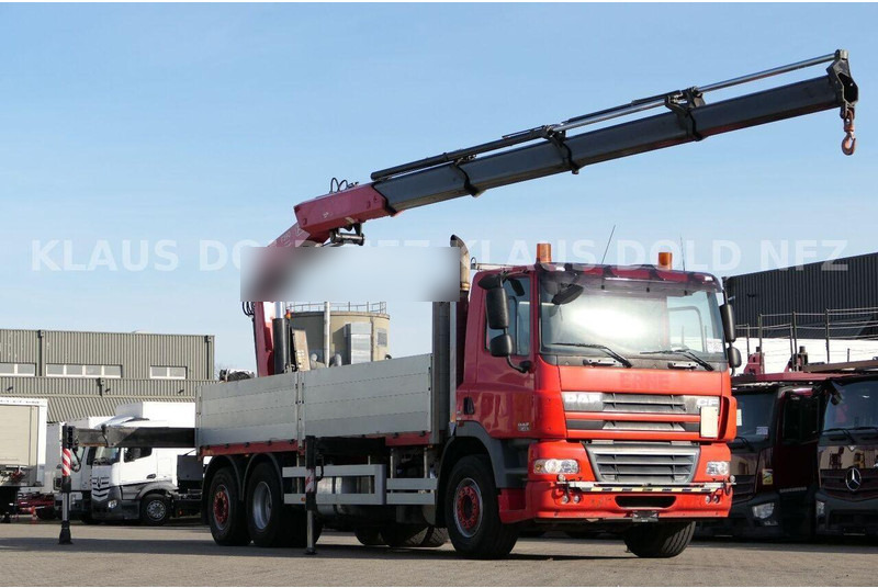DAF CF 85.480 - Flatbed + crane - Dropside/ Flatbed truck, Crane truck: picture 2 DAF CF 85.480 - Flatbed + crane - Dropside/ Flatbed truck, Crane truck: picture 2