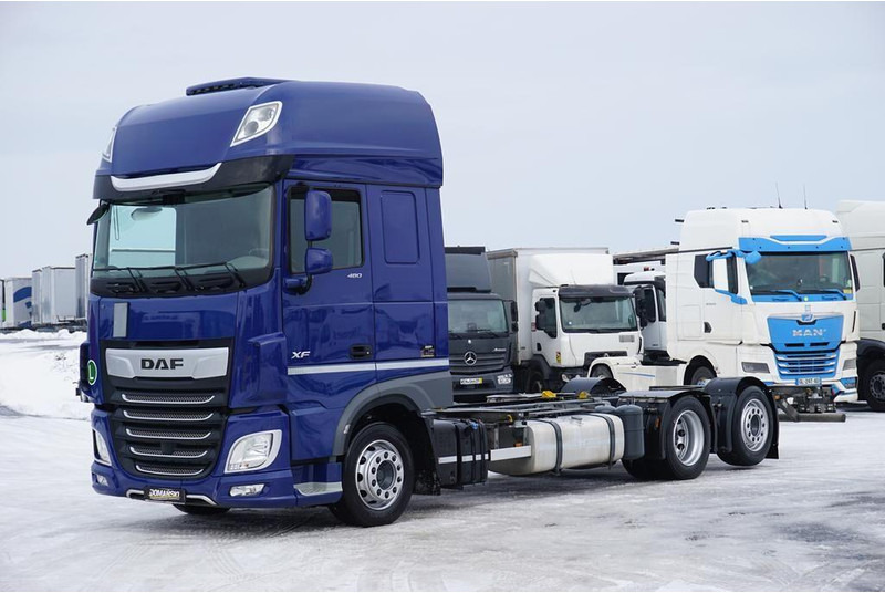 DAF XF / 480 / ACC / EURO 6 / SSC / MEGA / BDF / 7,82 M / RETARDER / - Cab chassis truck: picture 1 DAF XF / 480 / ACC / EURO 6 / SSC / MEGA / BDF / 7,82 M / RETARDER / - Cab chassis truck: picture 1