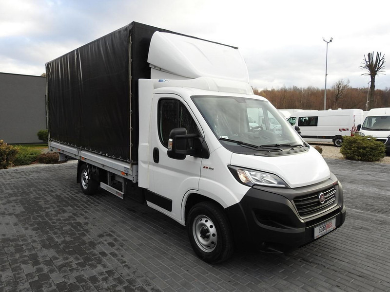 Fiat DUCATO PLANDEKA 10 PALET KLIMATYZACJA PNEUMATYKA 160KM [ T63576 - Curtain side van: picture 4 Fiat DUCATO PLANDEKA 10 PALET KLIMATYZACJA PNEUMATYKA 160KM [ T63576 - Curtain side van: picture 4