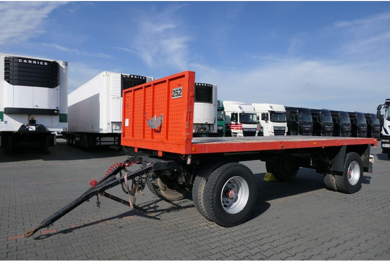 Fruehauf CODER / PRZYCZEPA DO BUDOWLANKI / Długość : 6 M / waga: 3900 kg - Dropside/ Flatbed trailer: picture 3 Fruehauf CODER / PRZYCZEPA DO BUDOWLANKI / Długość : 6 M / waga: 3900 kg - Dropside/ Flatbed trailer: picture 3