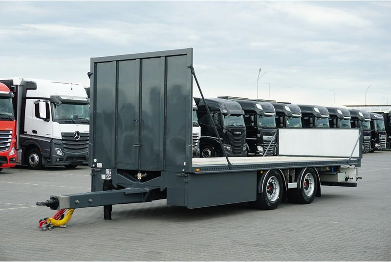 Fruehauf TANDEM / PLATFORMA / DŁ. 7,3 M - Dropside/ Flatbed trailer: picture 1 Fruehauf TANDEM / PLATFORMA / DŁ. 7,3 M - Dropside/ Flatbed trailer: picture 1