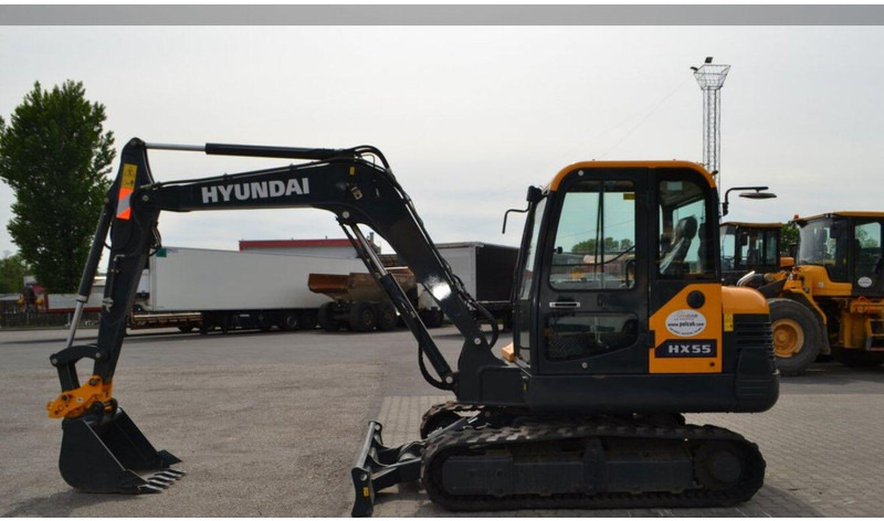 Hyundai HX55 Mini lánctalpas forgókotró - Mini excavator: picture 5 Hyundai HX55 Mini lánctalpas forgókotró - Mini excavator: picture 5