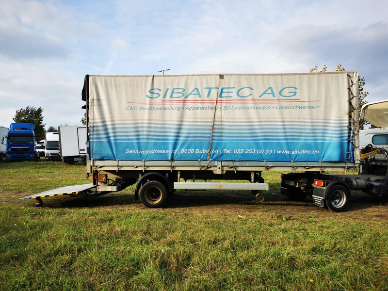 KRAPF BE Trailer Pritsche+Plane + LBW AHT1000 kg - - Curtainsider semi-trailer: picture 2 KRAPF BE Trailer Pritsche+Plane + LBW AHT1000 kg - - Curtainsider semi-trailer: picture 2