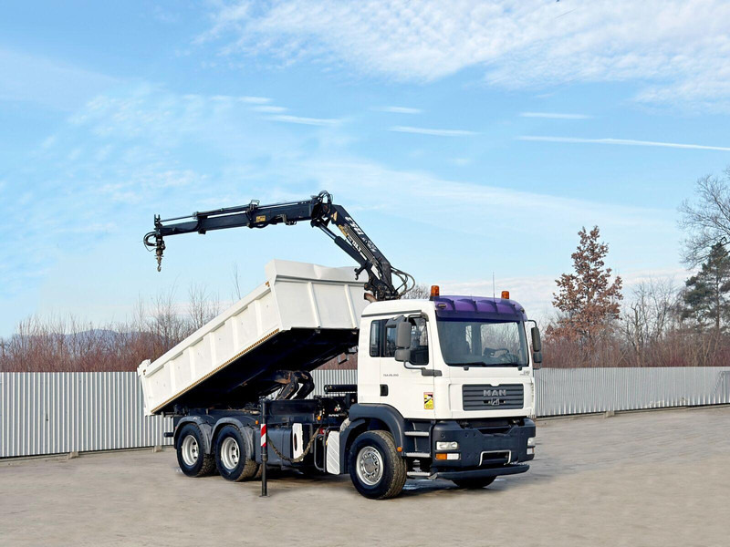 MAN TGA 26.350 * KIPPER 4,90m + TEREX ATLAS * 6x4 * - Dropside/ Flatbed truck, Crane truck: picture 2 MAN TGA 26.350 * KIPPER 4,90m + TEREX ATLAS * 6x4 * - Dropside/ Flatbed truck, Crane truck: picture 2