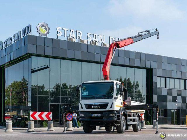 MAN TGM 18.250 4x4 Fassi F215A.0.23 Active HDS Cran - Dropside/ Flatbed truck, Crane truck: picture 1 MAN TGM 18.250 4x4 Fassi F215A.0.23 Active HDS Cran - Dropside/ Flatbed truck, Crane truck: picture 1