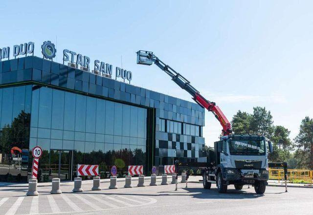 MAN TGM 18.320 4x4 PALFINGER PK 27002 Basket NEW ! - Dropside/ Flatbed truck, Crane truck: picture 2 MAN TGM 18.320 4x4 PALFINGER PK 27002 Basket NEW ! - Dropside/ Flatbed truck, Crane truck: picture 2