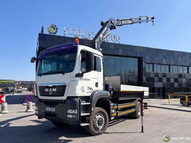 MAN TGS 18.360 4x4 HMF 1720 K-4 HDS Crane Kran - Dropside/ Flatbed truck, Crane truck: picture 3 MAN TGS 18.360 4x4 HMF 1720 K-4 HDS Crane Kran - Dropside/ Flatbed truck, Crane truck: picture 3