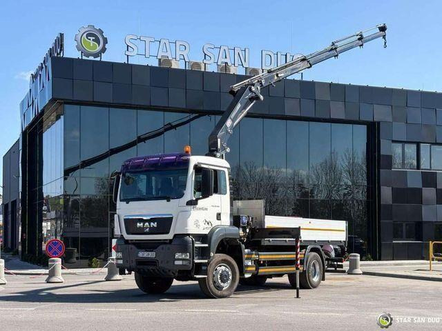 MAN TGS 18.360 4x4 HMF 1720 K-4 HDS Crane Kran - Dropside/ Flatbed truck, Crane truck: picture 4 MAN TGS 18.360 4x4 HMF 1720 K-4 HDS Crane Kran - Dropside/ Flatbed truck, Crane truck: picture 4
