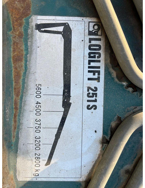 Timber truck, Crane truck for transportation of timber MAN TGS 26.540: picture 16