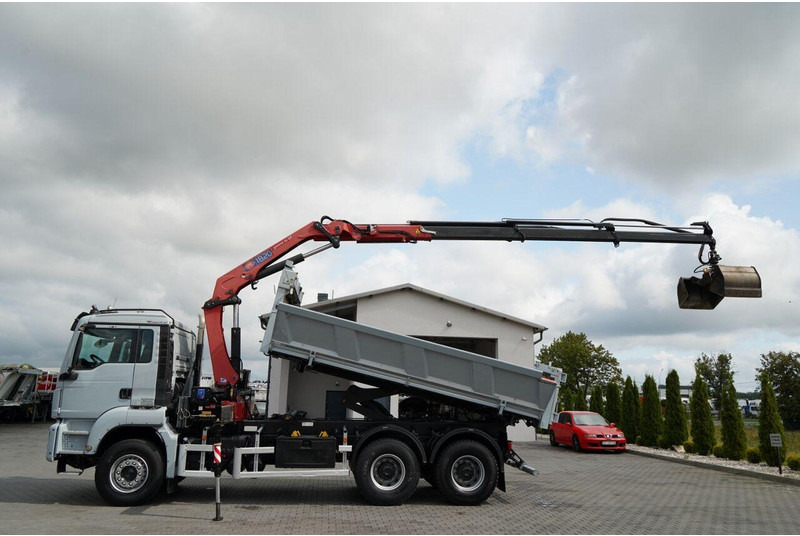 MAN TGS 33.360 / WYWROTKA + HDS - Tipper, Crane truck: picture 3 MAN TGS 33.360 / WYWROTKA + HDS - Tipper, Crane truck: picture 3