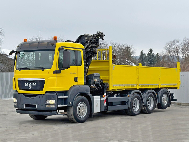 MAN TGS 35.400 * HIAB 244 EP - 5 HIPRO + FUNK * 8x4 - Dropside/ Flatbed truck, Crane truck: picture 4 MAN TGS 35.400 * HIAB 244 EP - 5 HIPRO + FUNK * 8x4 - Dropside/ Flatbed truck, Crane truck: picture 4