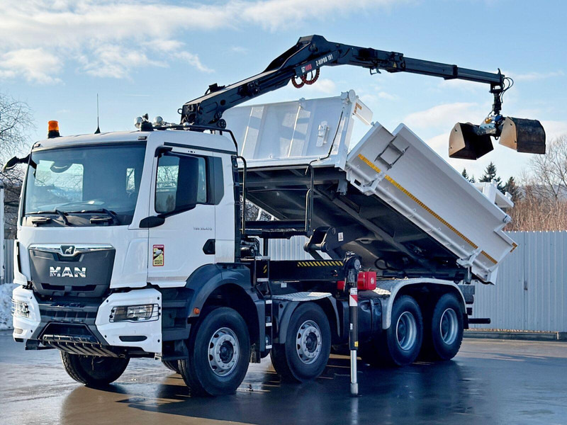 MAN TGS 35.470 * KIPPER 5,10m + KRAN * TOPZUSTAND - Dropside/ Flatbed truck, Crane truck: picture 5 MAN TGS 35.470 * KIPPER 5,10m + KRAN * TOPZUSTAND - Dropside/ Flatbed truck, Crane truck: picture 5