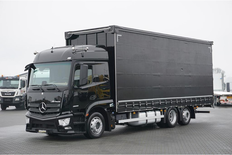 Mercedes-Benz ACTROS / 2533 / ACC / E 6 / FIRANKA / ŁAD. 15 450 KG / 19 PALET - Curtain side truck: picture 2 Mercedes-Benz ACTROS / 2533 / ACC / E 6 / FIRANKA / ŁAD. 15 450 KG / 19 PALET - Curtain side truck: picture 2