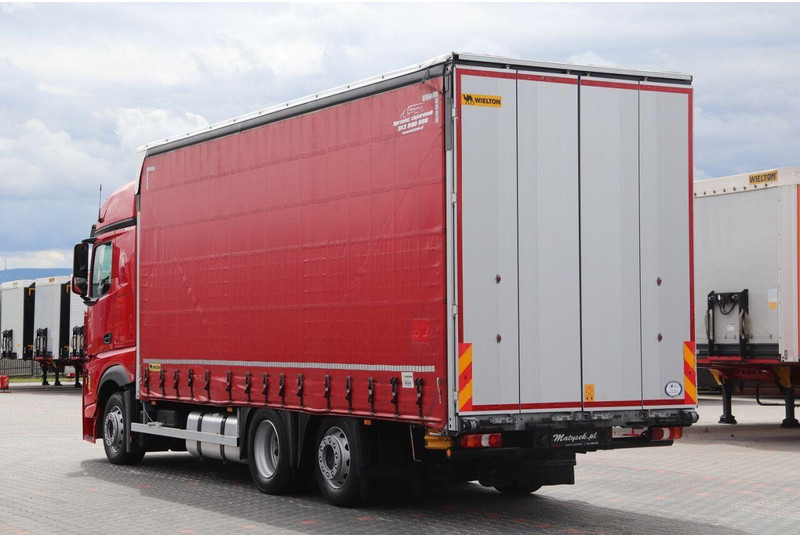 Mercedes-Benz ACTROS 2548 / 6x2 / I-PARK COOL / BIG SPACE / OŚ PODNOSZONA / PO - Curtain side truck: picture 2 Mercedes-Benz ACTROS 2548 / 6x2 / I-PARK COOL / BIG SPACE / OŚ PODNOSZONA / PO - Curtain side truck: picture 2
