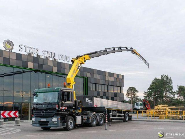 Mercedes-Benz ACTROS 2641 6x4 HMF 2820 K6 Fly Ji - Dropside/ Flatbed truck, Crane truck: picture 1 Mercedes-Benz ACTROS 2641 6x4 HMF 2820 K6 Fly Ji - Dropside/ Flatbed truck, Crane truck: picture 1