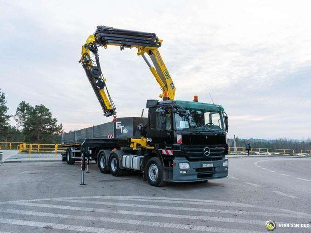 Mercedes-Benz ACTROS 2641 6x4 HMF 2820 K6 Fly Ji - Dropside/ Flatbed truck, Crane truck: picture 2 Mercedes-Benz ACTROS 2641 6x4 HMF 2820 K6 Fly Ji - Dropside/ Flatbed truck, Crane truck: picture 2