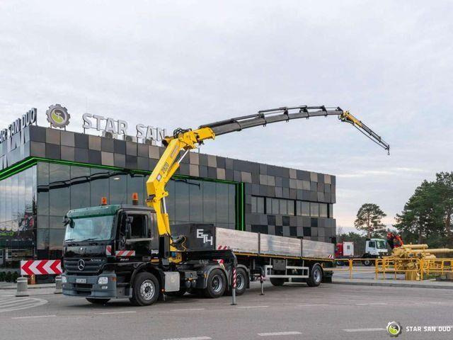 Mercedes-Benz ACTROS 2641 6x4 HMF 2820 K6 Fly Ji - Dropside/ Flatbed truck, Crane truck: picture 3 Mercedes-Benz ACTROS 2641 6x4 HMF 2820 K6 Fly Ji - Dropside/ Flatbed truck, Crane truck: picture 3