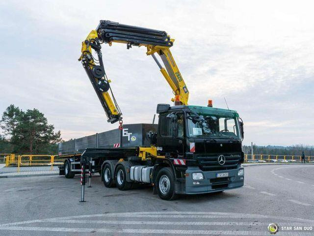 Mercedes-Benz ACTROS 2641 6x4 HMF 2820 K6 Fly Ji - Dropside/ Flatbed truck, Crane truck: picture 5 Mercedes-Benz ACTROS 2641 6x4 HMF 2820 K6 Fly Ji - Dropside/ Flatbed truck, Crane truck: picture 5