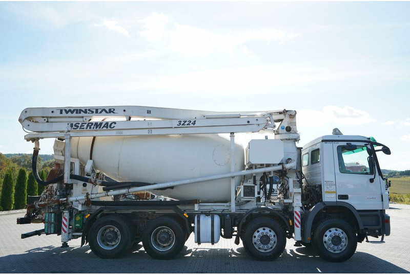 Mercedes-Benz ACTROS 3241 / POMPOGRUSZKA / 8X4 / BETONIARKA + POMPA SERMAC 3Z2 leasing Mercedes-Benz ACTROS 3241 / POMPOGRUSZKA / 8X4 / BETONIARKA + POMPA SERMAC 3Z2: picture 8 Mercedes-Benz ACTROS 3241 / POMPOGRUSZKA / 8X4 / BETONIARKA + POMPA SERMAC 3Z2 leasing Mercedes-Benz ACTROS 3241 / POMPOGRUSZKA / 8X4 / BETONIARKA + POMPA SERMAC 3Z2: picture 8