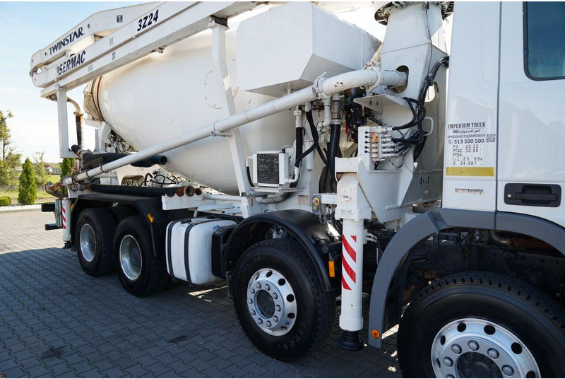 Mercedes-Benz ACTROS 3241 / POMPOGRUSZKA / 8X4 / BETONIARKA + POMPA SERMAC 3Z2 leasing Mercedes-Benz ACTROS 3241 / POMPOGRUSZKA / 8X4 / BETONIARKA + POMPA SERMAC 3Z2: picture 16 Mercedes-Benz ACTROS 3241 / POMPOGRUSZKA / 8X4 / BETONIARKA + POMPA SERMAC 3Z2 leasing Mercedes-Benz ACTROS 3241 / POMPOGRUSZKA / 8X4 / BETONIARKA + POMPA SERMAC 3Z2: picture 16