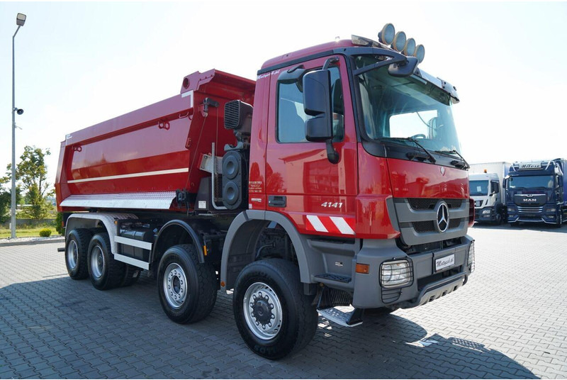 Tipper Mercedes-Benz ACTROS 4141 / 8X6 / WYWROTKA TYLNOZSYPOWA / MEILLER KIPPER 5.3M: picture 16