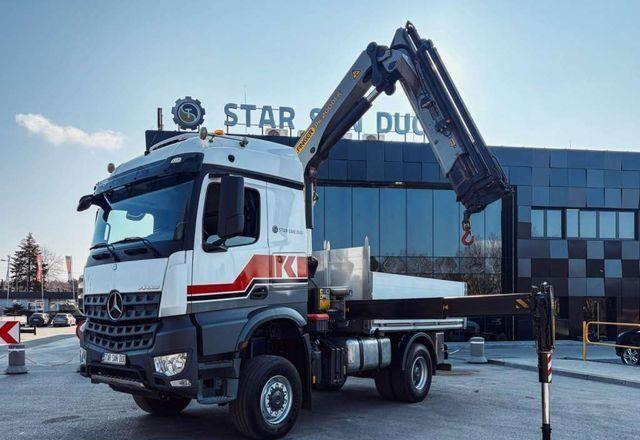 Mercedes-Benz AROCS 1851 PALFINGER PK 20002 Crane Kran - Dropside/ Flatbed truck, Crane truck: picture 4 Mercedes-Benz AROCS 1851 PALFINGER PK 20002 Crane Kran - Dropside/ Flatbed truck, Crane truck: picture 4