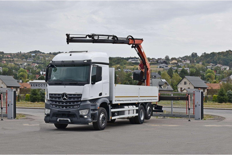 Mercedes-Benz AROCS 2542 - Dropside/ Flatbed truck, Crane truck: picture 2 Mercedes-Benz AROCS 2542 - Dropside/ Flatbed truck, Crane truck: picture 2