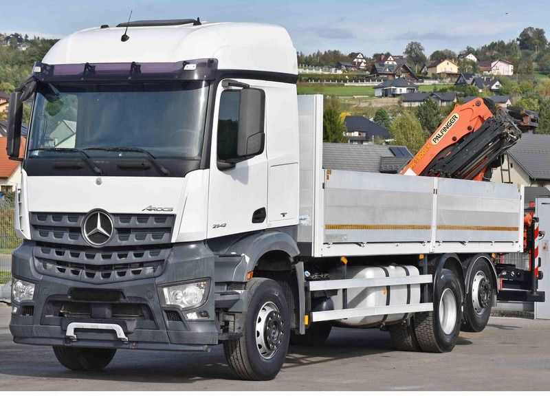 Mercedes-Benz AROCS 2542 - Dropside/ Flatbed truck, Crane truck: picture 5 Mercedes-Benz AROCS 2542 - Dropside/ Flatbed truck, Crane truck: picture 5
