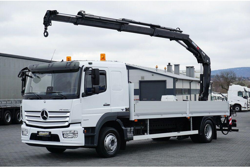 Mercedes-Benz ATEGO / 1224 / ACC / SKRZYNIOWY + HDS / HIAB 099 B - 3 DUO - Dropside/ Flatbed truck, Crane truck: picture 2 Mercedes-Benz ATEGO / 1224 / ACC / SKRZYNIOWY + HDS / HIAB 099 B - 3 DUO - Dropside/ Flatbed truck, Crane truck: picture 2