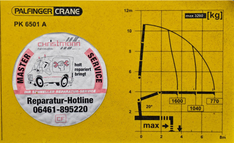 Tipper, Crane truck Mercedes-Benz ATEGO 818: picture 8 Tipper, Crane truck Mercedes-Benz ATEGO 818: picture 8