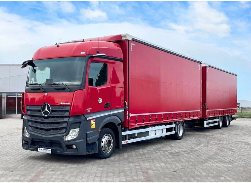 Mercedes-Benz Actros 1840 - Curtain side truck: picture 1 Mercedes-Benz Actros 1840 - Curtain side truck: picture 1