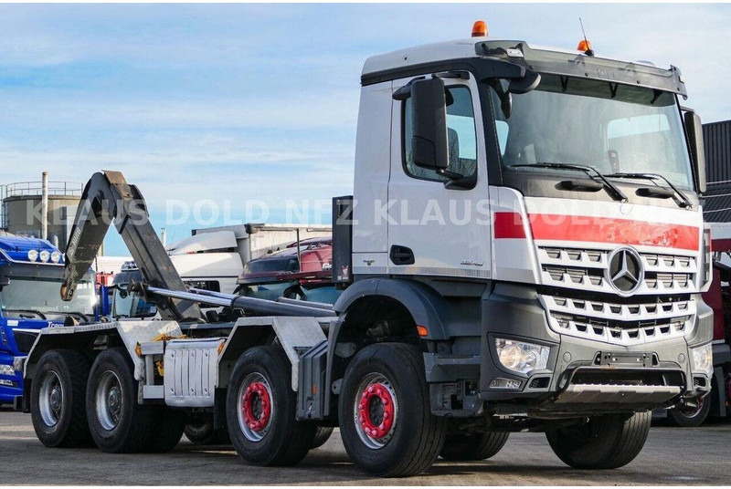 Mercedes-Benz Arocs 3248 / Hooklift truck / Hiab / 8x4 - Hook lift truck: picture 4 Mercedes-Benz Arocs 3248 / Hooklift truck / Hiab / 8x4 - Hook lift truck: picture 4