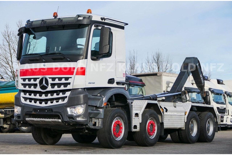 Mercedes-Benz Arocs 3248 / Hooklift truck / Hiab / 8x4 - Hook lift truck: picture 1 Mercedes-Benz Arocs 3248 / Hooklift truck / Hiab / 8x4 - Hook lift truck: picture 1