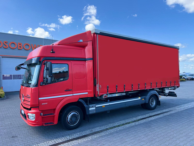 Mercedes-Benz Atego 1227 SWAP CHASSIS WECHSELFAHRGESTELL BDF CURTAIN PLANE 1.H - Curtain side truck: picture 2 Mercedes-Benz Atego 1227 SWAP CHASSIS WECHSELFAHRGESTELL BDF CURTAIN PLANE 1.H - Curtain side truck: picture 2