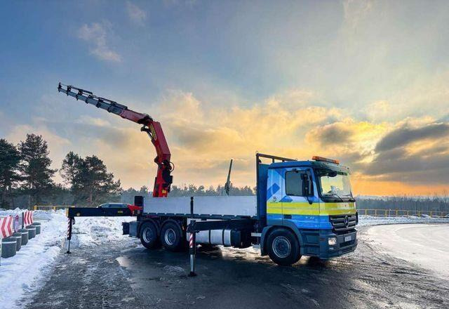 Mercedes-Benz MERCEDES BENZ ACTROS 3344 6x4 Palfinger PK 44002 - Dropside/ Flatbed truck, Crane truck: picture 2 Mercedes-Benz MERCEDES BENZ ACTROS 3344 6x4 Palfinger PK 44002 - Dropside/ Flatbed truck, Crane truck: picture 2