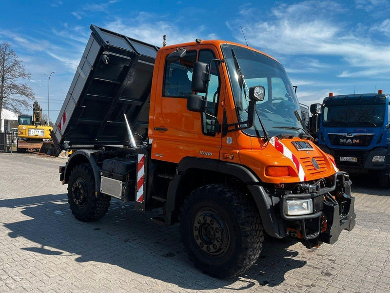 Mercedes-Benz UNIMOG U400 405/12 ZUGMASCHINE/ KIPPER - Tipper: picture 1 Mercedes-Benz UNIMOG U400 405/12 ZUGMASCHINE/ KIPPER - Tipper: picture 1