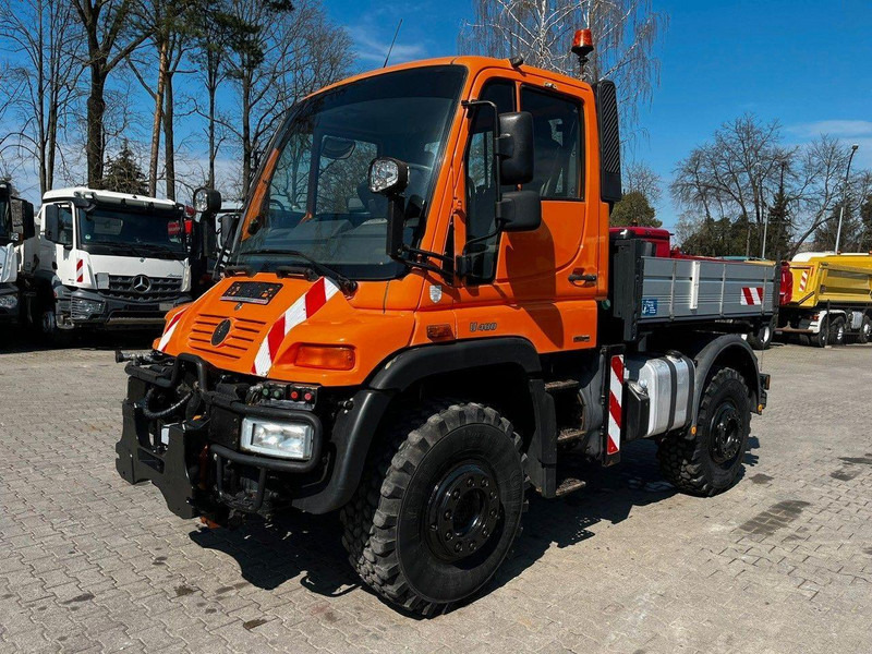 Mercedes-Benz UNIMOG U400 405/12 ZUGMASCHINE/ KIPPER - Tipper: picture 2 Mercedes-Benz UNIMOG U400 405/12 ZUGMASCHINE/ KIPPER - Tipper: picture 2