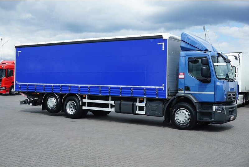 Renault D 320 / EURO 6 / FIRANKA + WINDA / 21 PALET / ŁAD. 16 530 KG - Curtain side truck: picture 4 Renault D 320 / EURO 6 / FIRANKA + WINDA / 21 PALET / ŁAD. 16 530 KG - Curtain side truck: picture 4