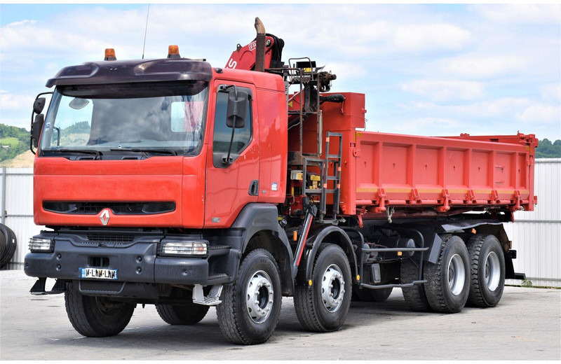 Renault KERAX 420 DCI Kipper 6,30m+FASSI F95AXS.21+FUNK - Tipper, Crane truck: picture 5 Renault KERAX 420 DCI Kipper 6,30m+FASSI F95AXS.21+FUNK - Tipper, Crane truck: picture 5