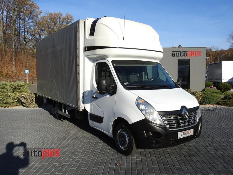 Renault MASTER PLANDEKA 10 PALET TEMPOMAT KLIMATYZACJA PNEUMATYKA 170KM - Curtain side van: picture 1 Renault MASTER PLANDEKA 10 PALET TEMPOMAT KLIMATYZACJA PNEUMATYKA 170KM - Curtain side van: picture 1