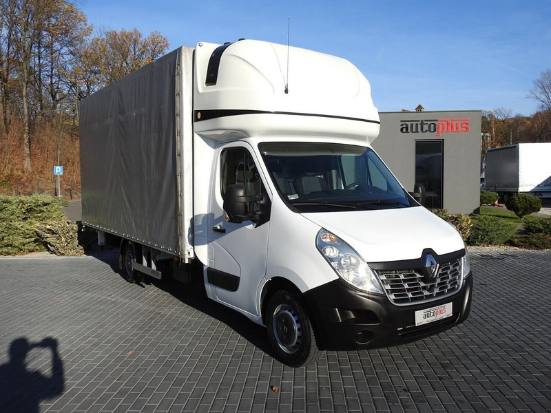 Renault MASTER PLANDEKA 10 PALET TEMPOMAT KLIMATYZACJA PNEUMATYKA 170KM - Curtain side van: picture 4 Renault MASTER PLANDEKA 10 PALET TEMPOMAT KLIMATYZACJA PNEUMATYKA 170KM - Curtain side van: picture 4