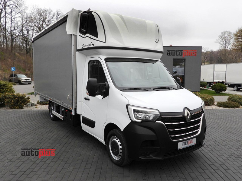 Renault MASTER PLANDEKA 10 PALET WEBASTO TEMPOMAT LEDY PNEUMATYKA KLIMA - Curtain side van: picture 1 Renault MASTER PLANDEKA 10 PALET WEBASTO TEMPOMAT LEDY PNEUMATYKA KLIMA - Curtain side van: picture 1
