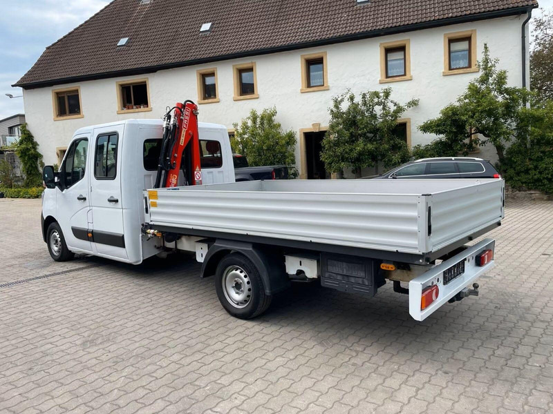 Renault Master Doka - Flatbed truck + crane - Open body delivery van, Combi van: picture 4 Renault Master Doka - Flatbed truck + crane - Open body delivery van, Combi van: picture 4