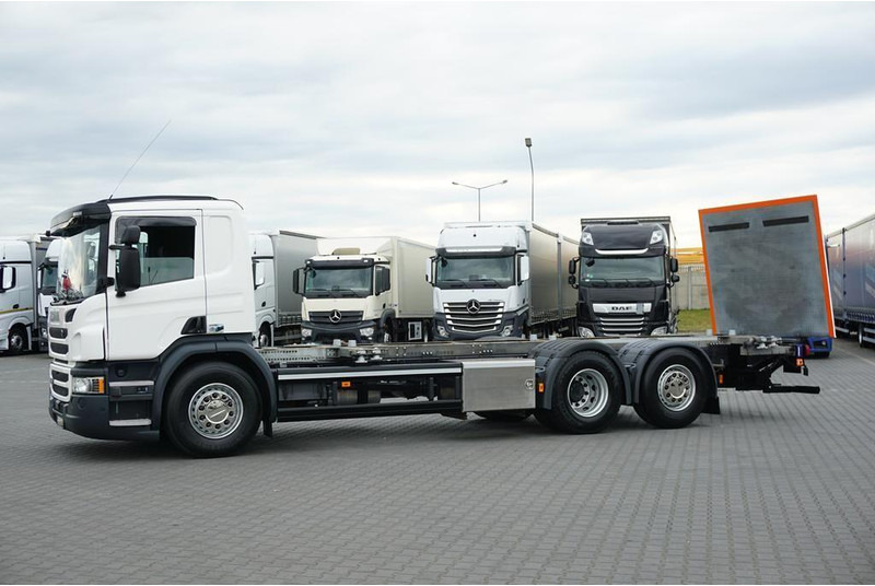Scania P 410 / ACC / E 6 / BDF + WINDA / 7.15 , 7.45, 7.82 M / OŚ SKRĘT - Cab chassis truck: picture 3 Scania P 410 / ACC / E 6 / BDF + WINDA / 7.15 , 7.45, 7.82 M / OŚ SKRĘT - Cab chassis truck: picture 3
